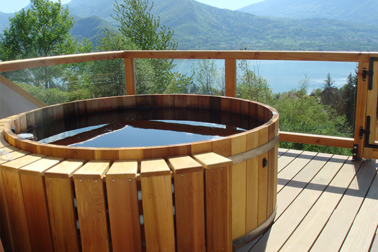 wooden bath tubs