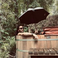 Ofuro tub as cold plunge